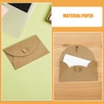 thumbnail image 3 of SOPOTUTU 50Sets Heart Clasp Kraft Paper Envelopes for Handmade Cards and Party Invitations, 3 of 8