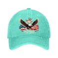 thumbnail image 2 of 250th Anniversary USA Hat, Printing Adjustable USA 250th Anniversary Hat, Patriotic Bald Eagle Baseball Cap J, 2 of 8
