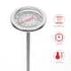 thumbnail image 2 of Termómetro de suelo de acero inoxidable para jardinería, sonda larga, medidor de temperatura, detector para, 2 of 6