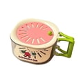 thumbnail image 2 of Recipiente para lavar frutas con colador, cesta de drenaje versátil, lavadora de frutas de cocina Rosa, 2 of 7