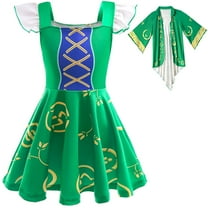 Kids Girls Sarah Marie Sanderson Costume Dress Halloween Dress Up Outfits