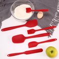 thumbnail image 3 of Juego De Espátulas De Silicona De Grado Alimenticio, 10 Uds., Utensilios De Cocina Resistentes Al Calor, Juego De Raspador Multifuncional Para Hornear, Cocinar Y Mezclar Inevent HA022361-00, 3 of 6