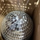 thumbnail image 2 of Bola de Espejo de Discoteca Yuarrent 15cm Plata, 2 of 6