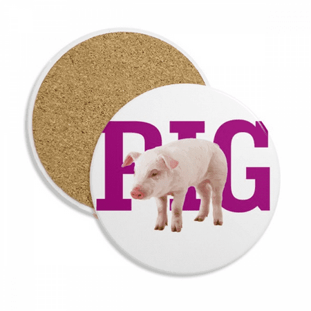 

Fashion Food Meat Art Deco Fashion Coaster Cup Mug Tabletop Protection Absorbent Stone