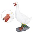 thumbnail image 1 of Figura decorativa de Pato, ESCULTura Animal, Adorno de Jardín de Resina Inmitable, Vívido, Realista, Adecuado para Exposición en el HOGAR Y LA OFICINA, 1 of 7
