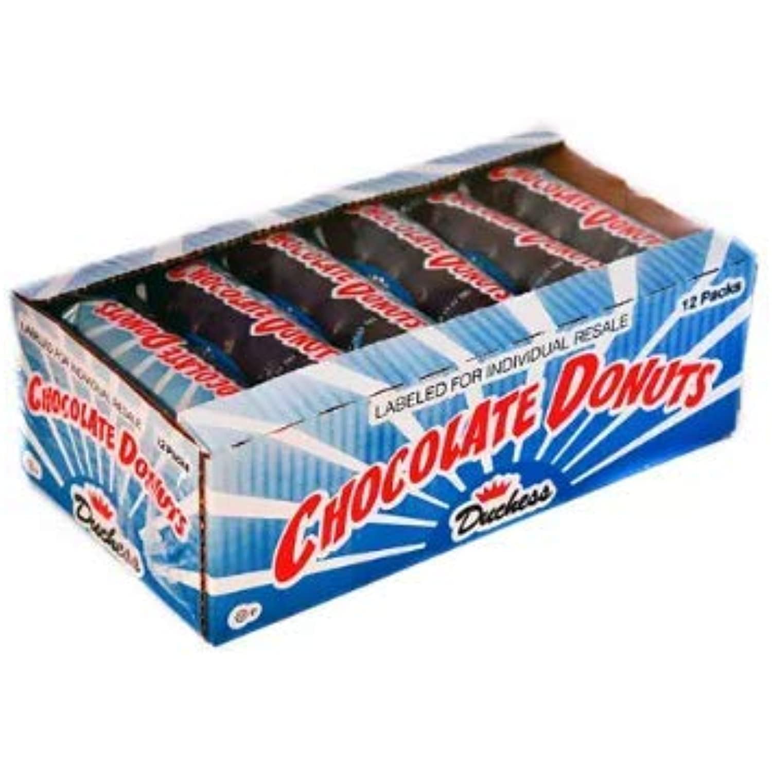Duchess Chocolate Donuts 3 oz. packs, 12 ct. A1