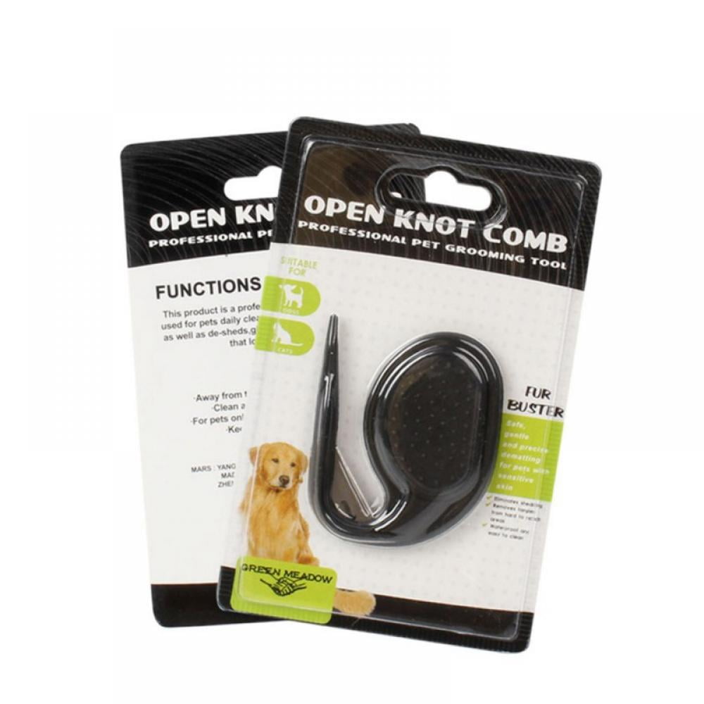 Pet Open Knot Comb, Hair Removal Comb for Dogs Cat Detangler Fur
