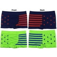 thumbnail image 5 of ToBeInStyle Boy's Pack of 6 Assorted Print Seamless Boxer Briefs - Stars and Stripes - Small, 5 of 7