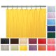 thumbnail image 1 of Venice Collections - Cortina De Ducha De Vinilo Resistente Y Elegante Con 12 Ojales De Metal, Color Amarillo, 1 of 1