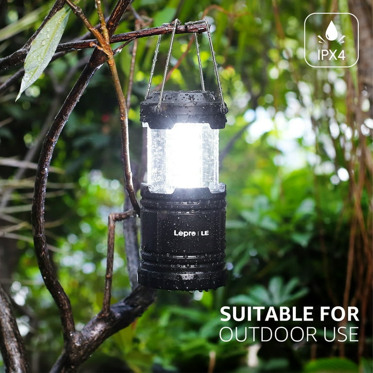 Lepro LED Collapsible Camping Lantern 4-Packs, Super Bright Lepro LED Collapsible Camping Lantern 4-Packs, Super Bright