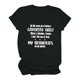 thumbnail image 2 of Camiseta de mujer Camisetas divertidas y lindas de manga corta Camiseta con estampado divertido Camiseta con estampado de letras Tops Blusa Regalo para mujeres OAVQHLG3B Store lin121212, 2 of 4