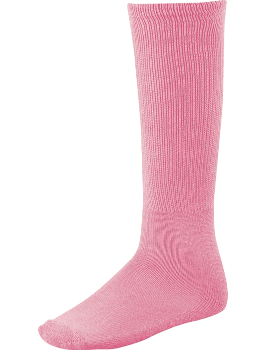 Twin City Adult Solid Baseball/Softball Tube Sock Youth and Adult No Heel Socks