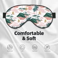 thumbnail image 3 of Xecao Hawaii Palms for Soft Fluffy Sleeping Blindfold, Nap eye cover tailored for the utmost comfort for girls, women, kids, and adults., 3 of 7