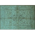 thumbnail image 1 of Ahgly Company Indoor Rectangle Oriental Light Blue Traditional Area Rugs, 4' x 6', 1 of 4