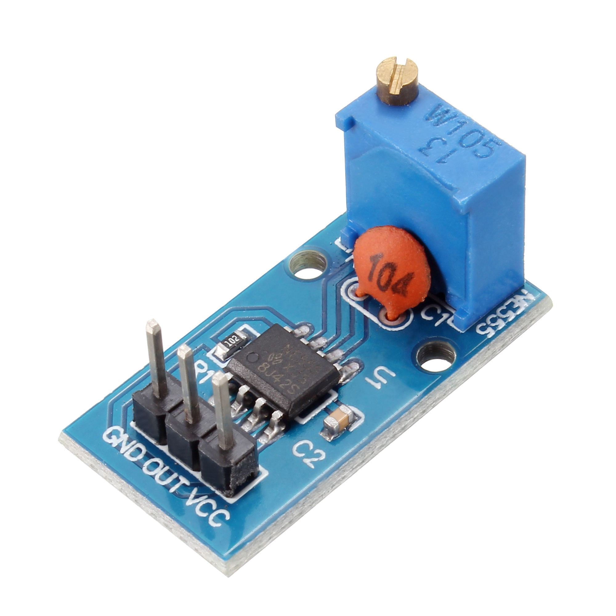 Duty Cycle Adjust Stepper Motor Driver tester NE555 Pulse Generator Frequency 