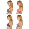 thumbnail image 3 of Just Intimates Racerback Sports Bra / Bras for Women (Pack of 4) (Pack 3, 36B), 3 of 3