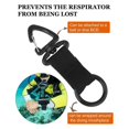 thumbnail image 4 of 3 Pieces Scuba Octopus Holder, Silicone Diving Regulator Octopus Retainer Mouthpiece for Scuba Underwater Diving, 4 of 5