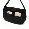thumbnail image 3 of Women's Large Capacity Nylon Tote Bag, Lightweight Water Resistant Crossbody Shoulder Bag with Adjustable Wide Strap for Work Travel School Daily Use, 3 of 6