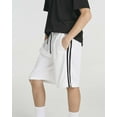 thumbnail image 5 of Real Essentials 5 Pack: Boys' Athletic Basketball Shorts with Pockets - Youth Activewear (Ages 4-18), 5 of 7