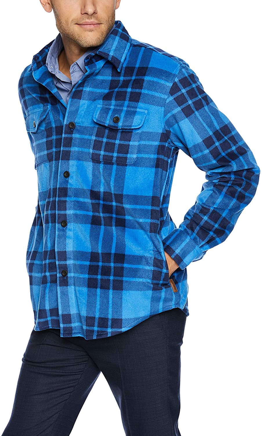 Chaps Men's Classic Fit Microfleece 
