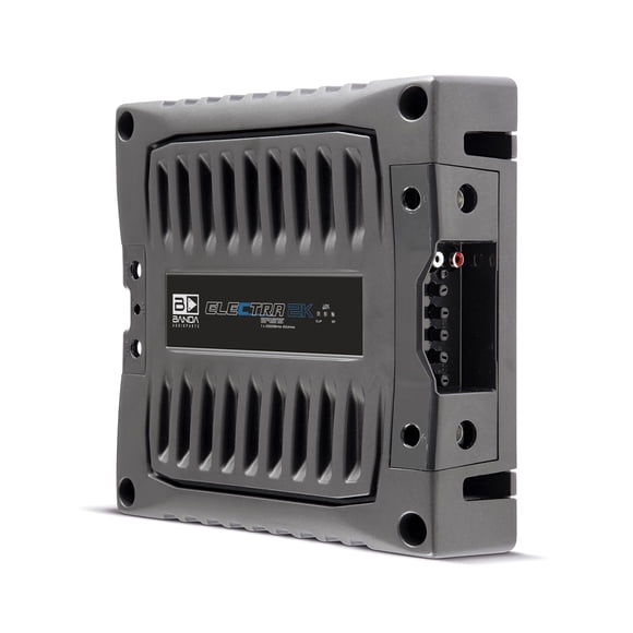 Electra Amplificador de alta potencia de un solo canal para audio de automóvil de 2000 vatios y 2 ohmios