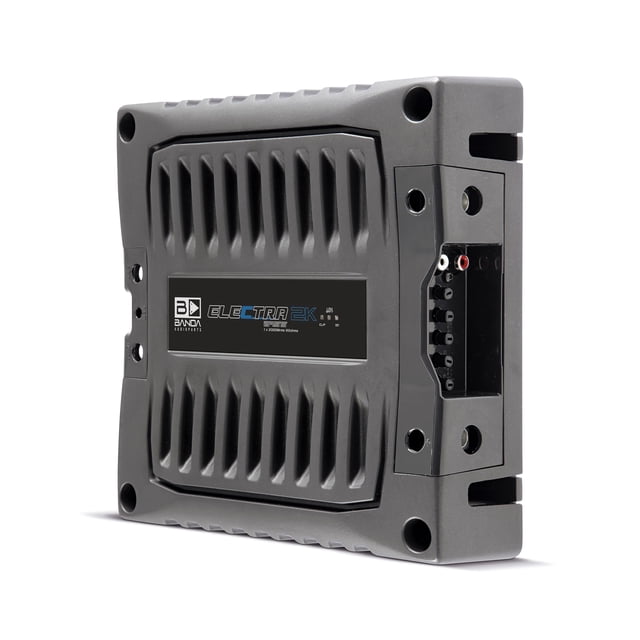 Electra Amplificador de alta potencia de un solo canal para audio de automóvil de 2000 vatios y 2 ohmios