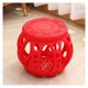 thumbnail image 1 of Taburete plástico decorativo del jardín con el asiento floral del tambor de la prenda impermeable del diseño del recorte for el patio, balcón, 1 of 6