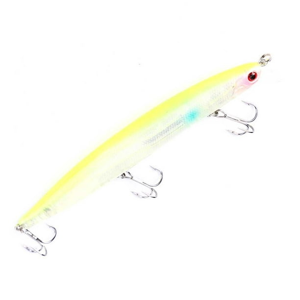 Herwey Fishing Tackle Lures,1/10 Pcs Fish Shape Lure Kits Minnow Gig Trout  Pike Plastic+Metal Fishing Tackle Hook Tools 