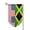 Fillet, variant on Garden Flag America Jamaica Flag Double Sided Small Yard Holiday Garden Flag for Outside Decor 12.5x18 Inch Sharp Corner