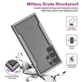 thumbnail image 3 of JTCASES for Samsung Galaxy S23 Ultra Case 6.8" 5G Phone 2023, Military Grade Shockproof Impact Resistant Corners Wireless Charging Non-Slip Grip Cover, Grayblack, 3 of 10