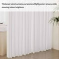 thumbnail image 3 of Clothing Store Fitting Room, Room Divider Privacy Cubicle Curtain, Metal Curtain Rod,Wall Mount Room Dividers for Beauty Salon Bedroom, 3 of 8