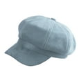 thumbnail image 3 of iHPH7 Wool Hat Painters Hat Warm Hats for Women Wool Cap French Hat, Blue M, 3 of 4