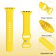 thumbnail image 3 of Stg Sport Bandas De Silicona Compatibles Con Apple Watch Band Ultra 3/2/1 49 Mm Series 11/10 46/42 Mm 9/8/7 45/41 Mm Se 6/5/4 44/40 Mm 3/2/1 42/38 Mm S/M M/L Para Mujeres Y Hombres, 3 of 4