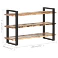 thumbnail image 4 of vidaXL Sideboard with 3 Shelves 120x40x75 cm Solid Reclaimed Wood, 4 of 4