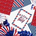 thumbnail image 3 of Patriotic American Flag Double-Sided Paper, 12 Inches, American National Day Textured Scrapbook Paper Craft Paper for DIY Background Card Making Scrapbook Photo Album Decorations, 24 Packs, 3 of 7
