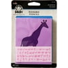 FolkArt Paper Stencil Value Pack, Animal Icons, 4 in x 3 in, 48 Piece