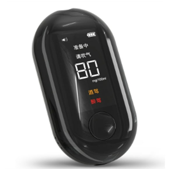 Portable Digital Breath Alcohols Test Breathalyzers Light-Weight Precise Breathtester for Professional Use
