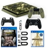 Playstation 4 1TB LE COD WWII Console with Dualshock, Nathan Drake Game and Silicone Sleeve