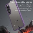 thumbnail image 3 of For Sony Xperia 1 VII Case Drop Proof Airbags Frosted Translucent PC + TPU Phone Back Cover - Green, 3 of 5