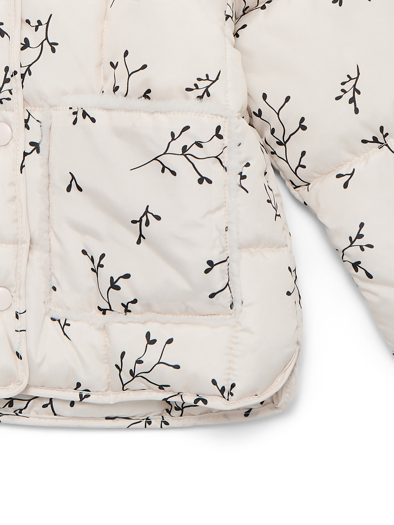 Jessica Simpson Toddler Girls' Quilted Puffer with Teddy-Bear Ear Hood, Sizes 2T-5T
