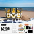 thumbnail image 5 of Wukai Bee Kind Print Zipper Bag,large Beach Tote Bag,Waterproof Sandproof Bag,Grocery and Picnic Tote Travel Bag, 5 of 5