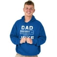 thumbnail image 3 of Dad Joke Loading Corny Father Humor Hoodie Hooded Sweatshirt Men Brisco Brands S, 3 of 6