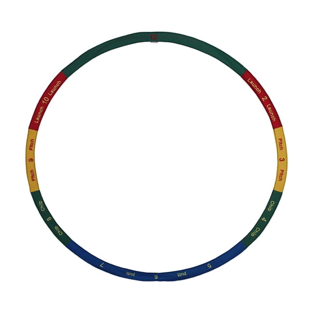 Golf Circle Trainer, Golf Swing Training Aid, Durable Position Correction, Serve L