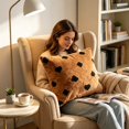 thumbnail image 6 of Miwamany Polka Dot Throw Pillow Covers, Vintage Decorative Cushion Cases, Classic Soft Pillow Shells for Sofa Couch Bedroom Living Room Decor, 6 of 6
