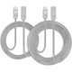 Alliage de Zinc USB-C pour Charger et Synchroniser un Faisceau de Câbles Tressés - 3.3ft & 6.6ft. – image 1 sur 1