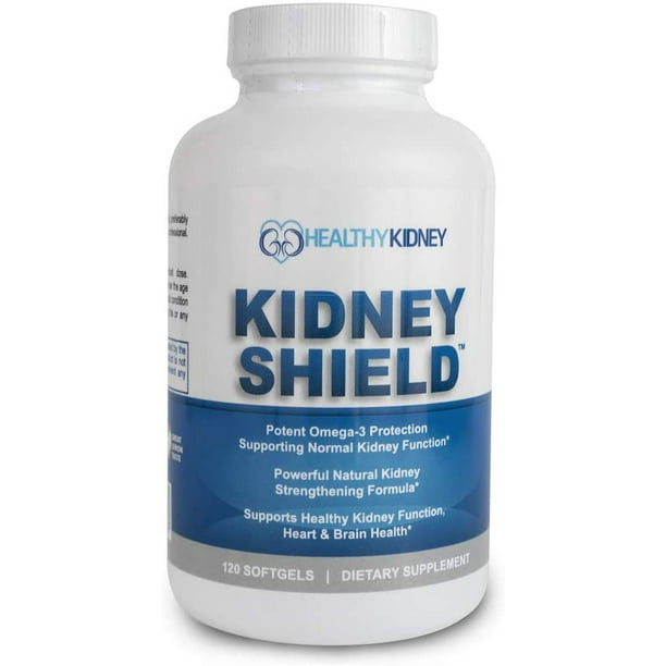 Kidney Shield Kidney Support Supplement To Support Renal Health, 120