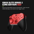 thumbnail image 2 of Restored Microsoft Xbox Elite Series 2 Core Wireless Controller - Red/Black (Refurbished), 2 of 8