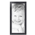 thumbnail image 2 of ArtToFrames 10" x 22" Galleria Noir Picture Frame, 10x22 inch Black MDF Poster Frame (WOM-4083), 5 Pack, 2 of 8