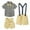 Yellow, variant on Toddler Boy Clothes Boys Outfits Sets Kids Spring Summer Cotton Elastic Printed Sleeveless Beach 1t 2t 3t 4t 5t 6t Tshirt Shorts T-Shirt 2-Piece Set