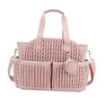 thumbnail image 3 of Lipstore Mummy Changing Bag Diaper Bag Tote Multipurpose Mom Gift Waterproof Essentials Storage Handbag for Outdoor Trip Outgoing Pink, 3 of 8